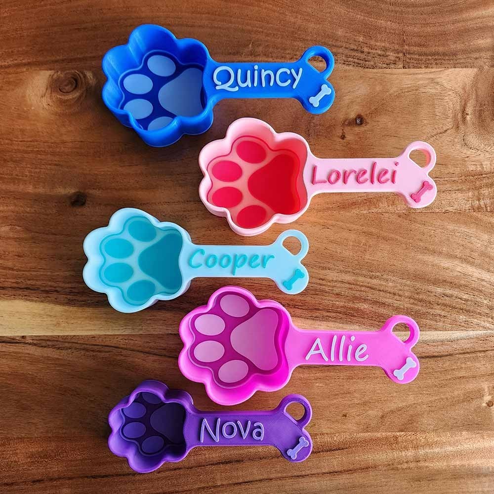 Personalized Pet Food Scoop with Name Gift Ideas for Pet Lovers