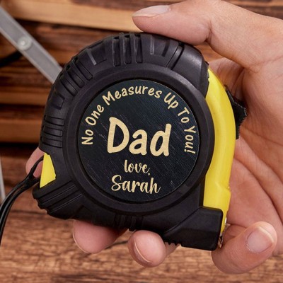 Personalized No One Measures Up To You Tape Measure With Kids Names Family Gift For Dad