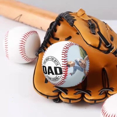 Custom Photo Baseball For Dad Unique Keepsake Gift Father's Day Gift Ideas