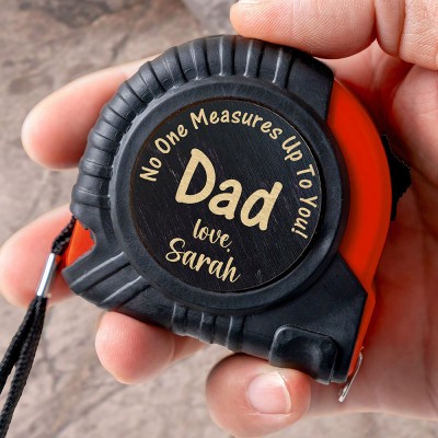 Personalized No One Measures Up To You Tape Measure With Kids Names Family Gift For Dad