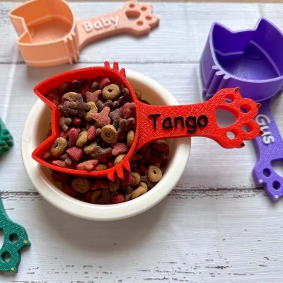 Personalized Pet Food Scoop with Name Gift Ideas for Pet Lovers