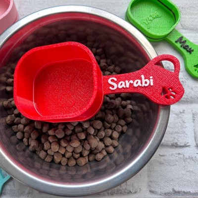 Personalized Pet Food Scoop with Name Gift Ideas for Pet Lovers